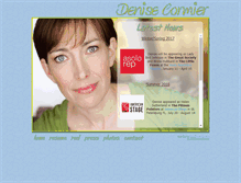 Tablet Screenshot of denisecormier.com